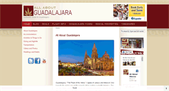 Desktop Screenshot of allaboutguadalajara.com